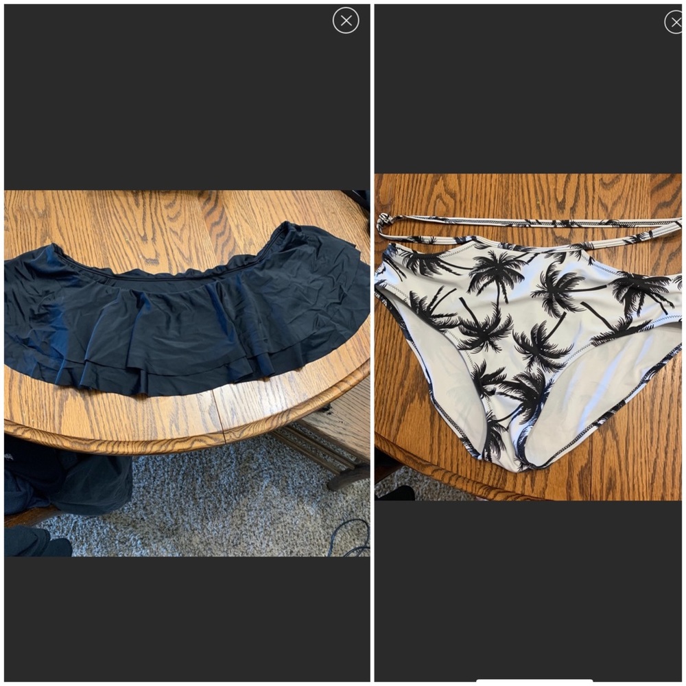 Bikini top and bottom